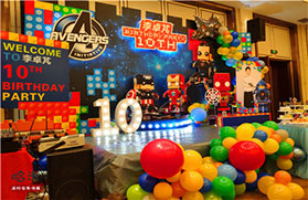 仙桃酒店十岁生日宴策划布置公司